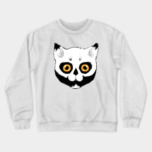 Skull Face Crewneck Sweatshirt